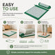 Fandcy Acupressure Mat and Pillow Set with Bag - 1 Pack for Natural Wellness – view 3 - Auzzistore