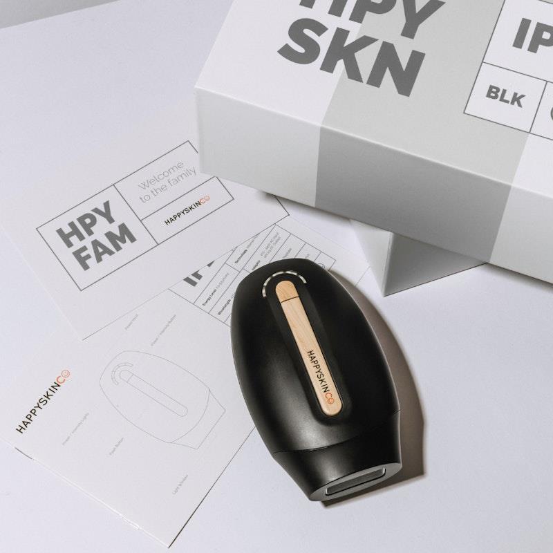 Happy Skin Co On The Go Gen.2 IPL Hair Removal Bundle - Black