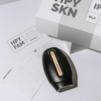 Happy Skin Co On The Go Gen.2 IPL Hair Removal Bundle - Black