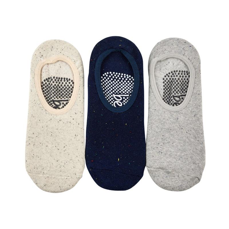 Benefeet 9 Pairs of Men's Non-Slip Studio Socks with Terry Lining - Size 7-11-Auzzi Store