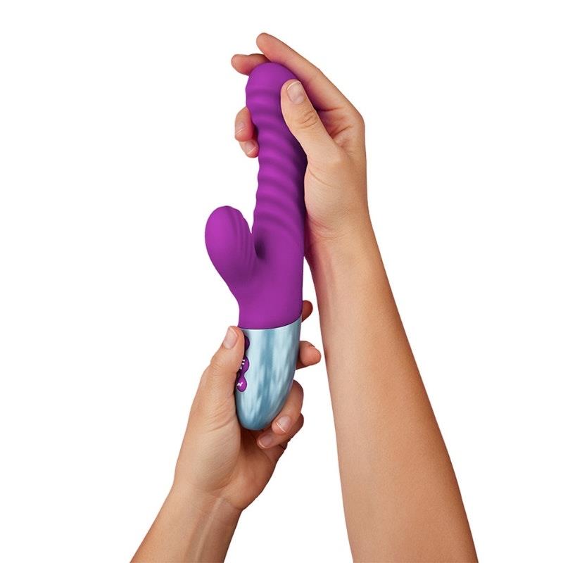 Femme Funn Delola Vibrator Purple - 1 Piece: Dual Density Delight