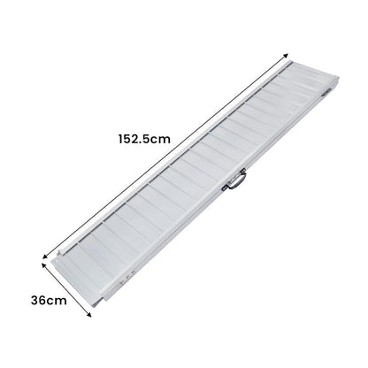 Kartrite 5 Feet Aluminium Foldable Wheelchair Ramp R01