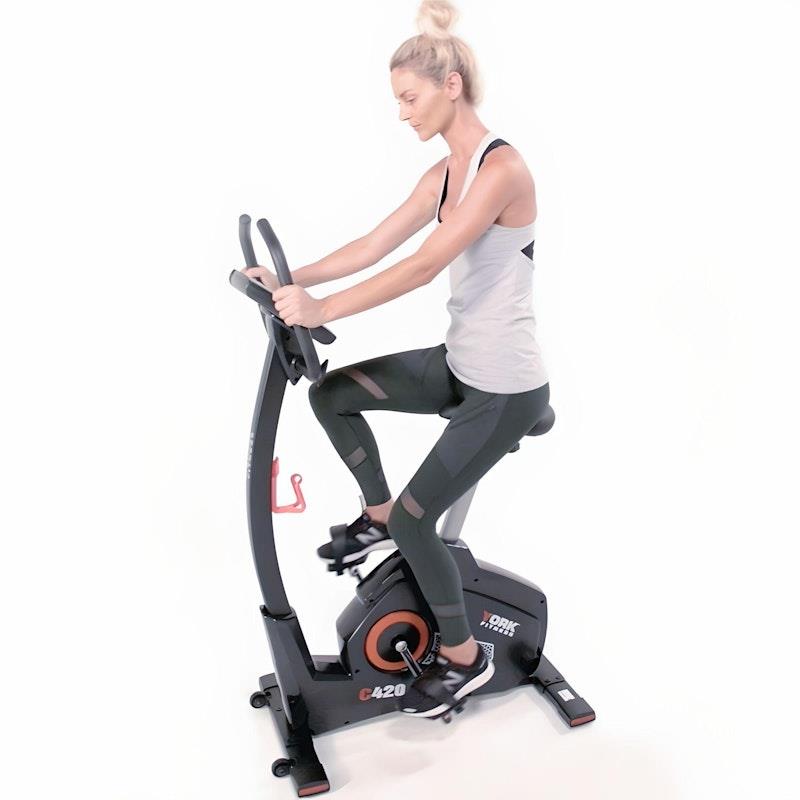 York C420 Upright Exercise Bike - Premium Quality and Performance