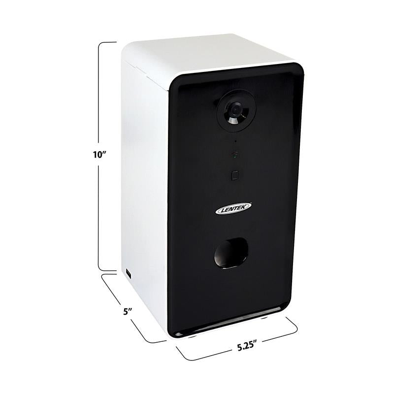Lentek Smart Pet Treat Tosser with HD Camera - 1 Unit