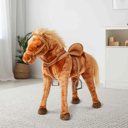Jiggle & Giggle Large Standing Soft Plush Toy Horse - 1 Piece