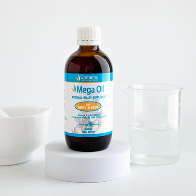 Grahams Natural Mega Oil - 200ml Omega 3, 6 & 9 Blend