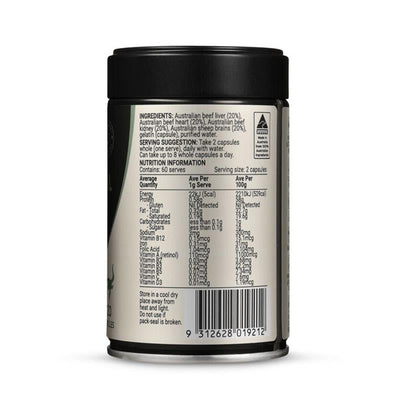 Melrose Origins Multi Grass-Fed Organ Supplement - 120 Capsules