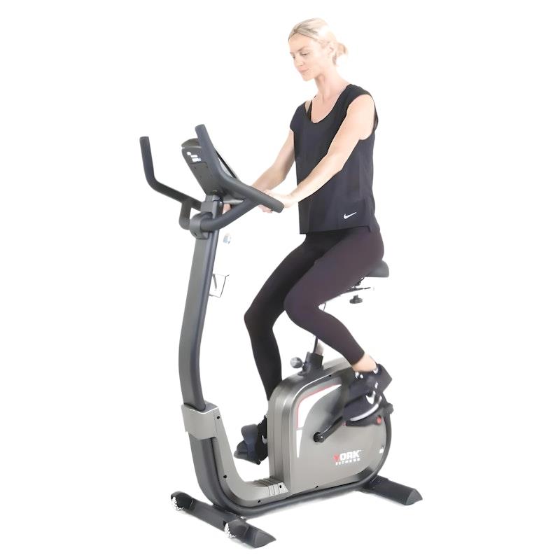 York LC-UB Upright Exercise Bike - One Size
