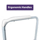 Equipmed Over Toilet Support Frame - Safety Grab Rail Aid (125Kg Max Capacity) – view 3 - Auzzistore