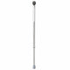 Livingstone Adjustable Swan Neck Walking Stick - Aluminium, 78-100 cm, Silver – view 3 - Auzzistore