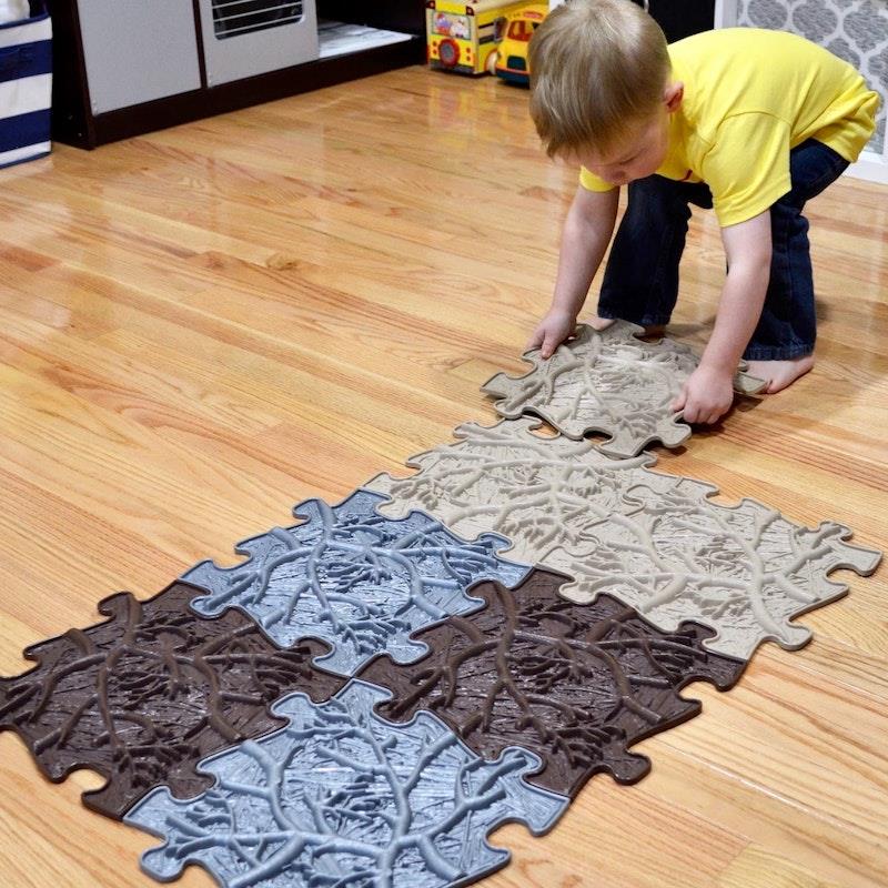 Muffik Roots Sensory Play Mats Set - Nature-Inspired Play Experience