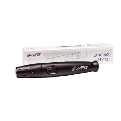 Glucology Lancing Care Kit: 200 Lancets & Lancing Device