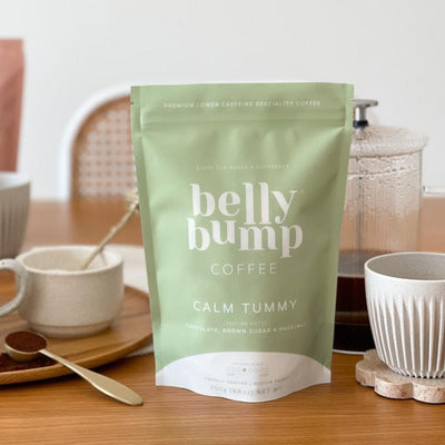 BellyBump Coffee Calm Tummy Whole Bean 250g - Low Acid & Caffeine