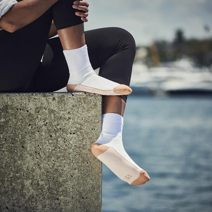 Glucology 6 Pack Mixed Classic Socks - Black, White, Grey - Small