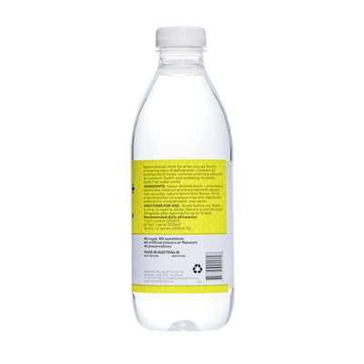 Mineralyte Hydrate+ Ready to Drink Lemon and Lime Flavoured 1Litre 4Pack - Refreshing Electrolyte Boost