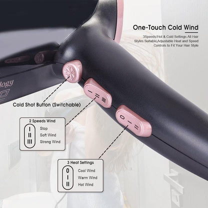 Remology Evoke 2200W Professional Hair Dryer - SML