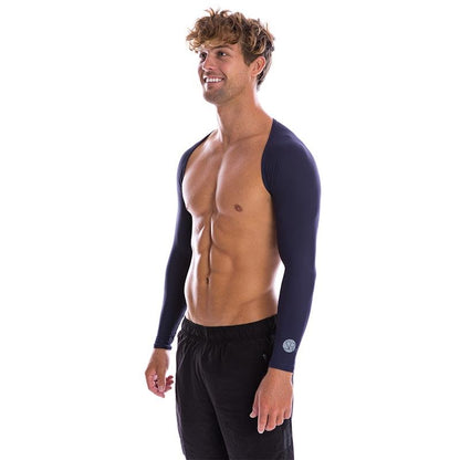 SParms UPF50+ Shoulder Wrap (Navy) Medium - Premium Sun Protection