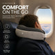 Flightmode Compact Luxury Memory Foam Travel Pillow - One Size – view 3 - Auzzistore