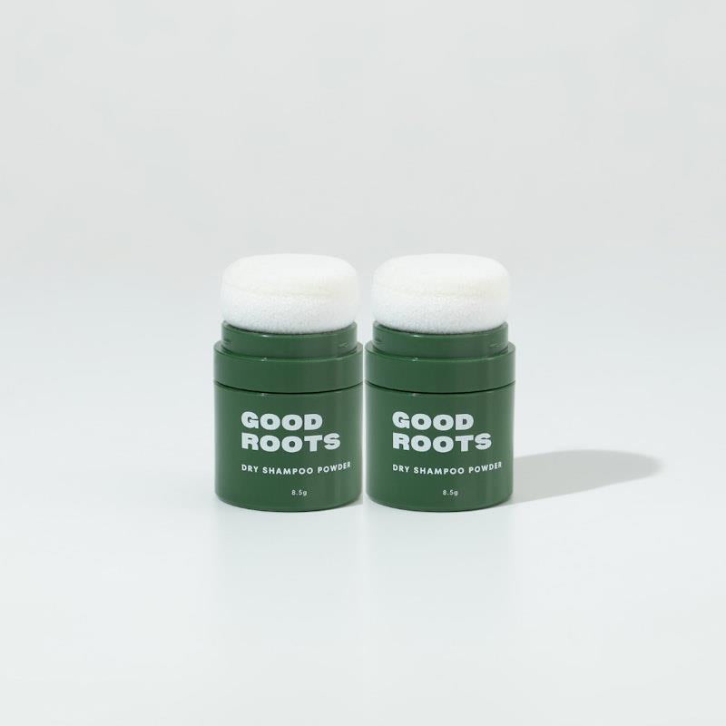 Good Roots Dry Shampoo Powder - Duo Pack