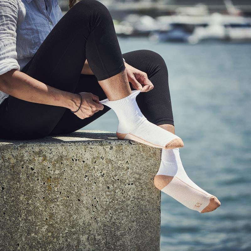 Glucology 6 Pack Mixed Classic Socks - Black, White, Grey - Extra Large