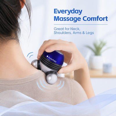 Remology Mini Therapy Handheld Massager - Portable Relief for Tension