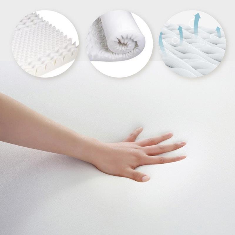 Clevinger 6cm Memory Foam Mattress Topper with Bamboo Cover - King 1pc