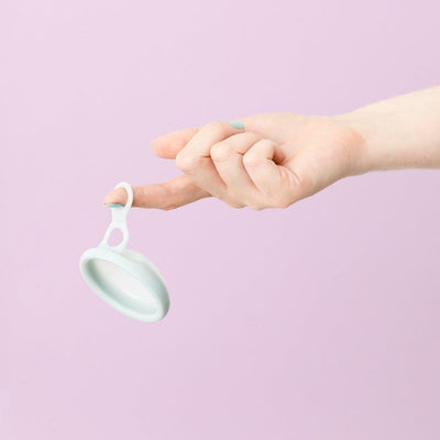 Hello Disc Sea Fog Menstrual Disc, 50ml Medical-Grade Silicone, One Size