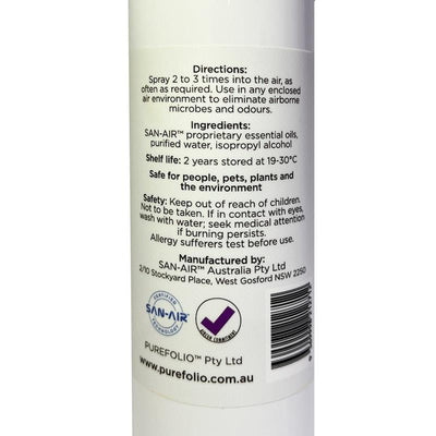 Purefolio Air Purifier Spray 250ml - Instant Air Freshening