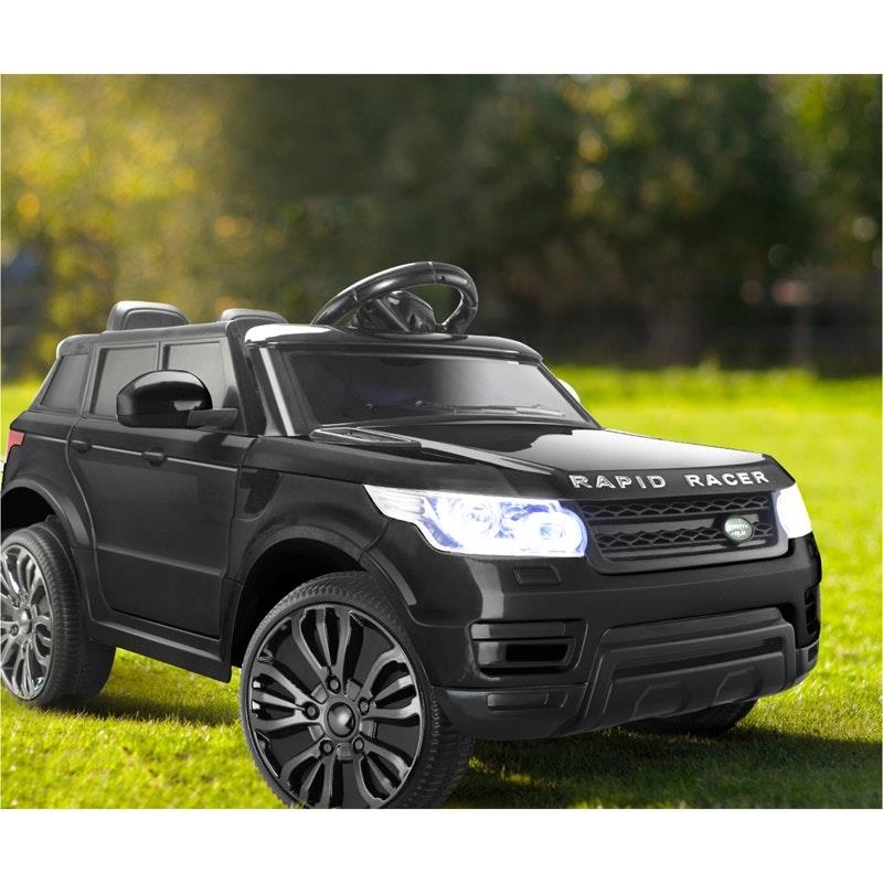 Mazam 12V Electric Ride On Car Vehicle Toy with Remote Control - Black-Auzzi Store