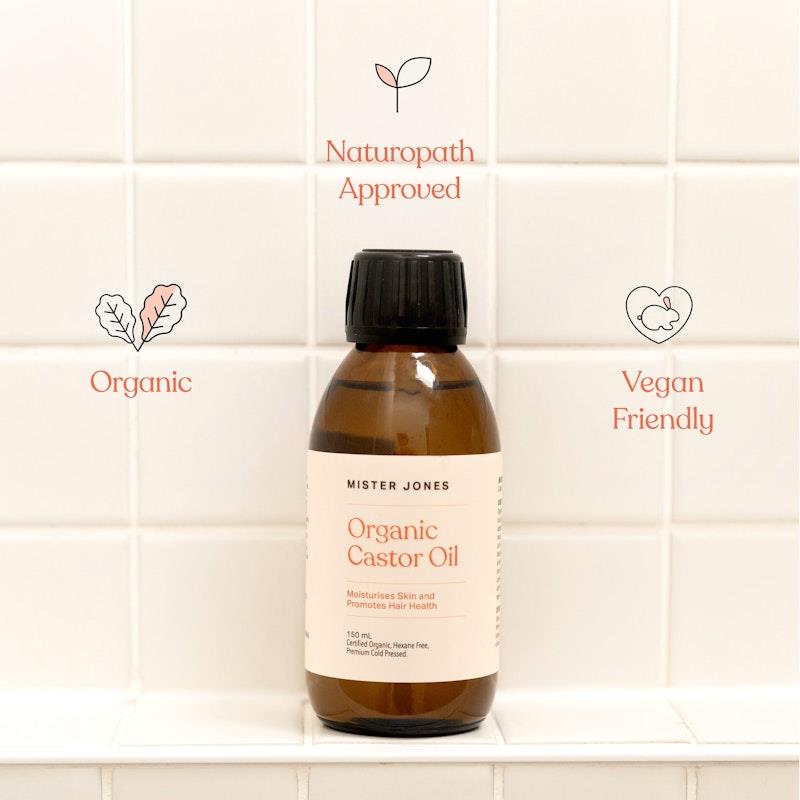 Mister Jones Organic Castor Oil 3-Pack - Deep Hydration & Nourishment-Auzzi Store
