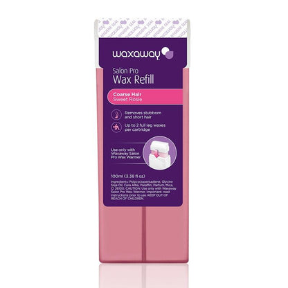 Waxaway Salon Pro Shimmer Wax Refills Sweet Rosie, 100ml