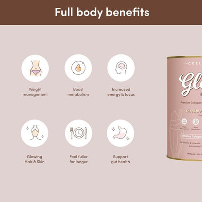 The Collagen Co Chocolate Milkshake Collagen Meal Replacement 756g - Indulgent Wellness Shake