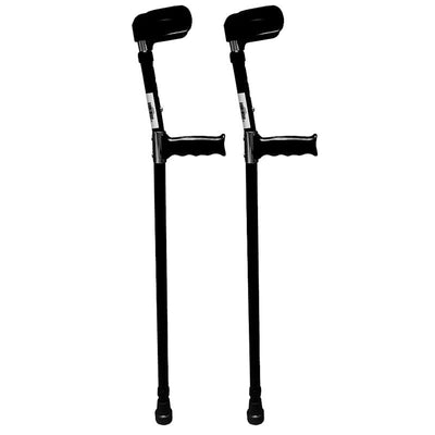 Livingstone Adjustable Aluminium Elbow Crutches - 66-96cm - 1 Pair