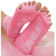 HIGH HEEL JUNGLE The After Party Premium Cotton Toe and Foot Alignment Socks - Pink – view 3 - Auzzistore