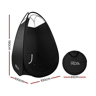 Alba Pop Up Spray Tan Tent - Sunless Tanning Booth with Carry Bag