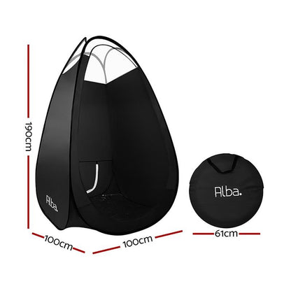 Alba Pop Up Spray Tan Tent - Sunless Tanning Booth with Carry Bag