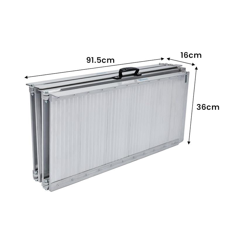 Kartrite 6 Feet Aluminium Portable Wheelchair Ramp R02