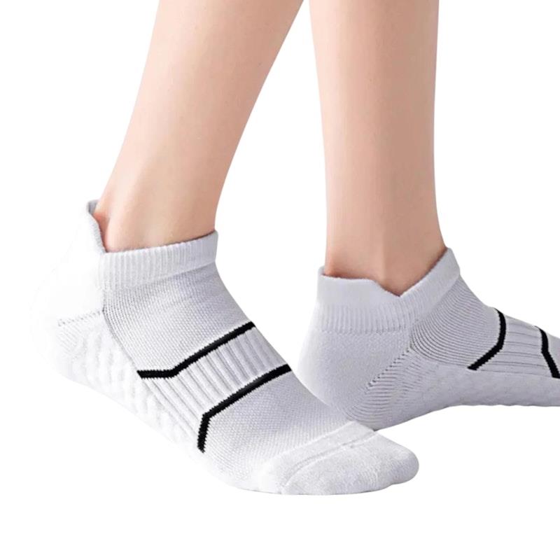 High Heel Jungle Ultimate Cushioned Support Sport Socks - White-Auzzi Store