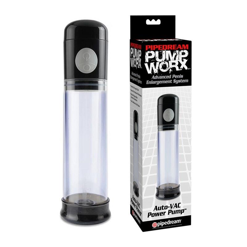 Pipedream Pump Worx Auto-Vac Power Pump - Black