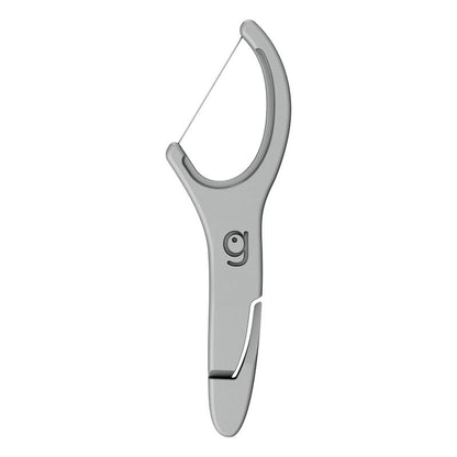 GO2 Dentagenie Silver Antibacterial Flosspyx - 36 Minty Flossers x 3