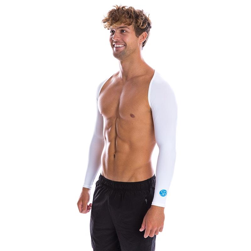 SParms UPF50+ Shoulder Wrap (White) - XXL