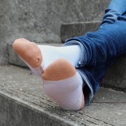 Glucology Copper-Based Loose Top Classic Socks - 2 Pairs Black Medium