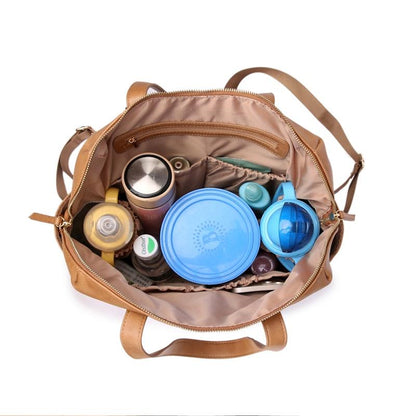 Hannah & Henry Chelsea Convertible Nappy Bag - Tan