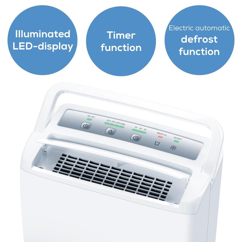 Beurer LE30 Air Dehumidifier - 30m² 1 Unit