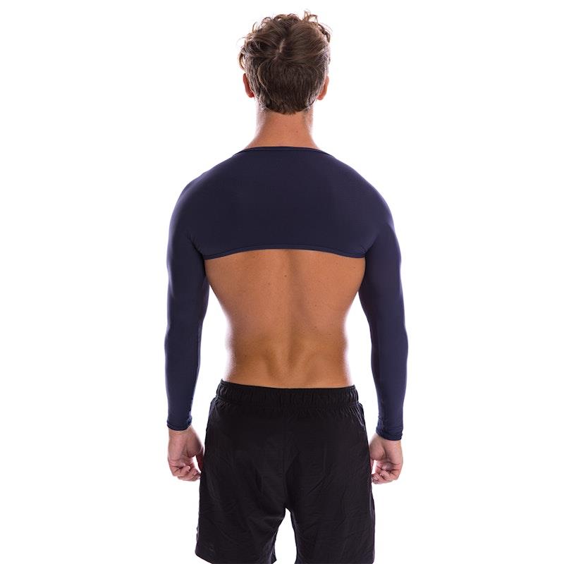 SParms UPF50+ Shoulder Wrap (Navy) XS - Optimal Sun Defense