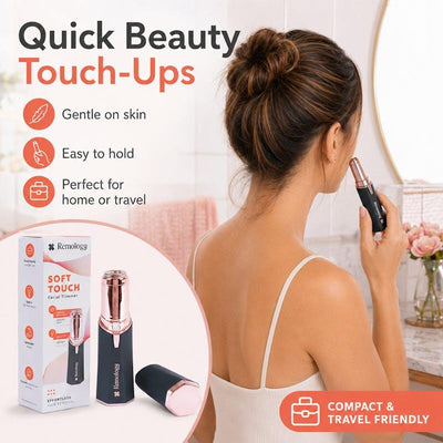 Remology Soft Touch Facial Trimmer with LED - 1 Unit