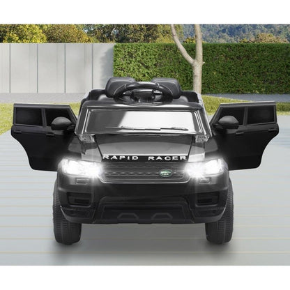 Mazam 12V Electric Ride On Car Vehicle Toy with Remote Control - Black-Auzzi Store