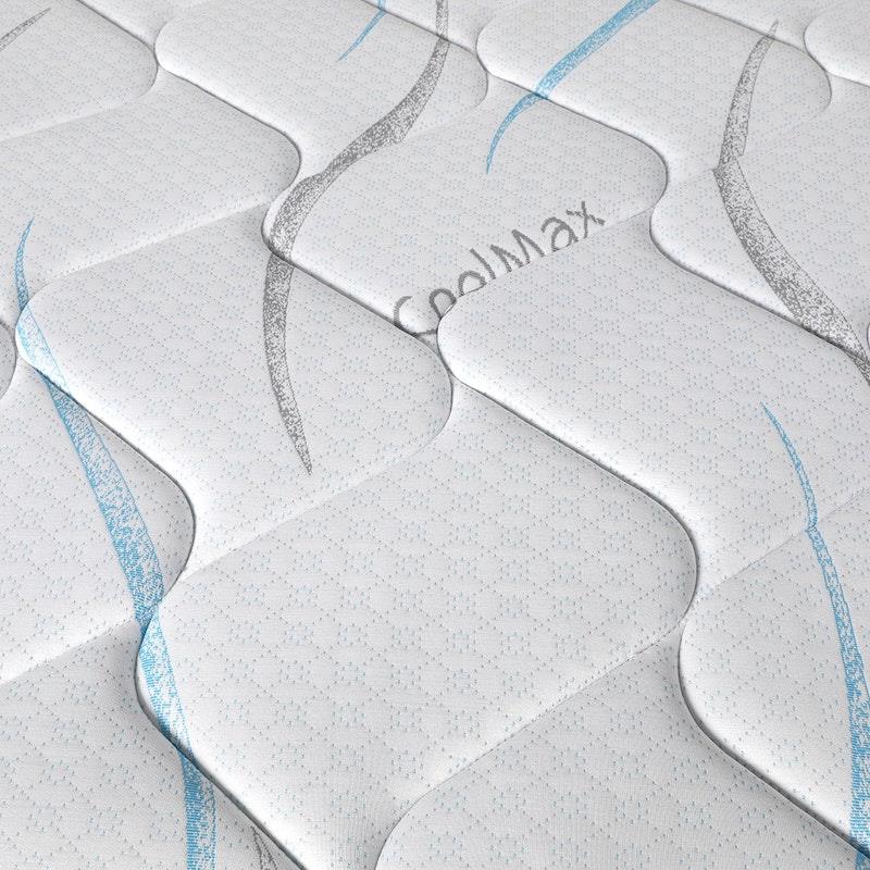 DreamZ Double Spring Mattress - Pocket Tight Top Foam - Medium Firm 25CM