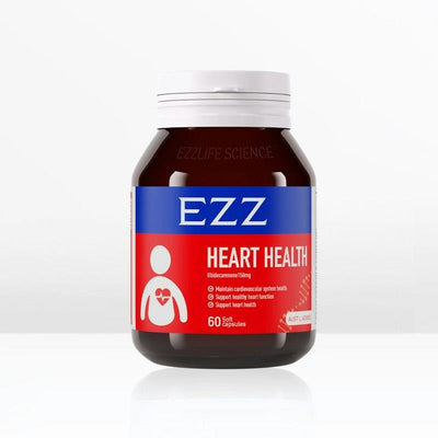EZZ Heart Health 60 Capsules - Support Your Cardiovascular System