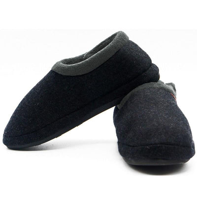 Archline Slippers Closed Back Arch Support Comfort Charcoal Marl Size 42